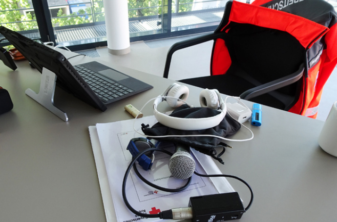 Audioworkshop - Nach der Theorie gings in die Praxis: Das Handwerkszeug