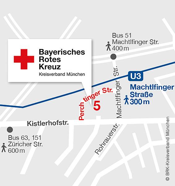 Anfahrtsbeschreibung Perchtinger Straße 5