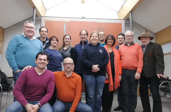 Teilnehmer:innen des Workshops