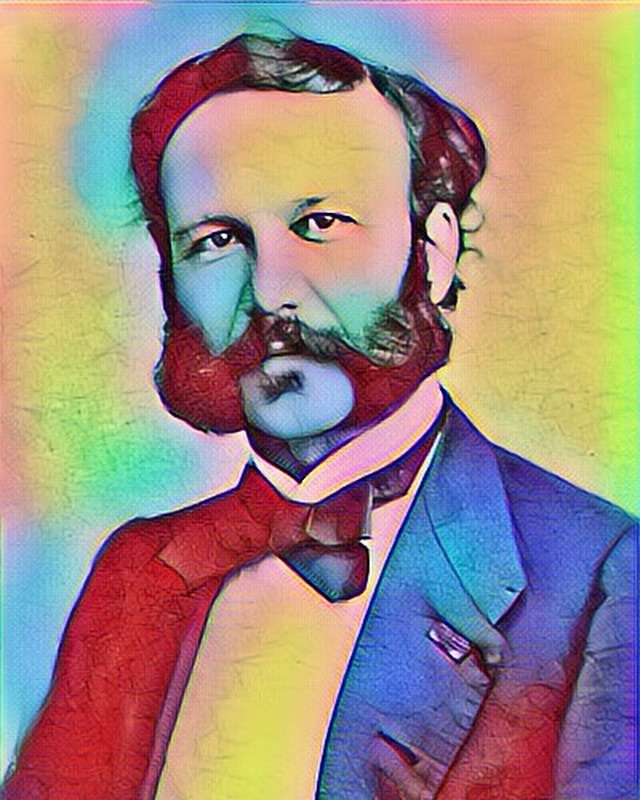 Porträtbild Henry Dunant