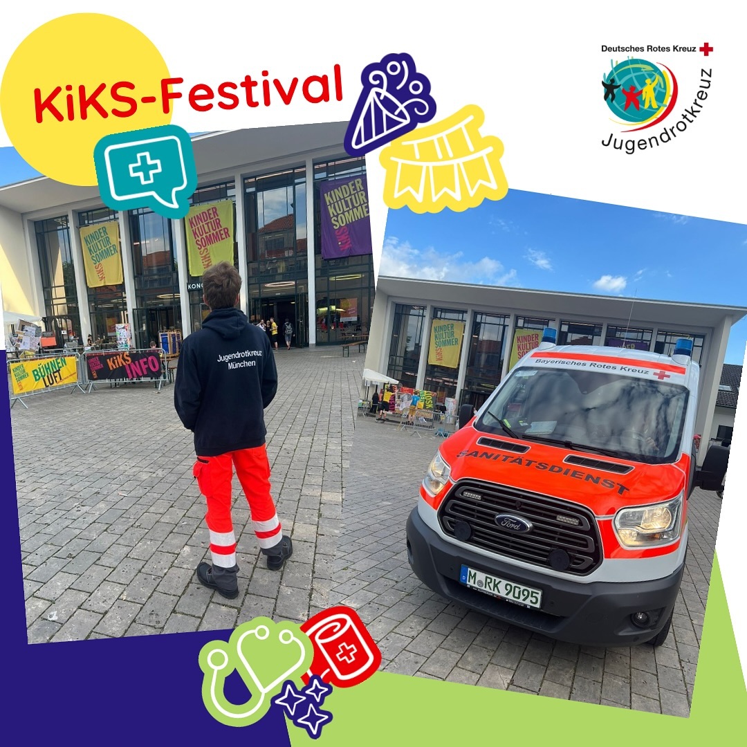 Sanitätsdienst beim Kinder-Kultur-Sommer-Festival